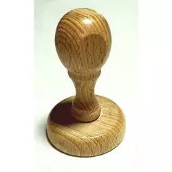 Montura de madera redondo
